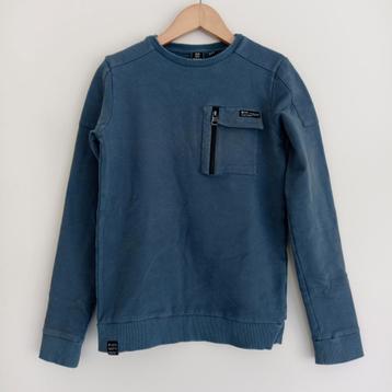 Indian Blue Jeans sweater / trui staal blauw maat 12/152 beschikbaar voor biedingen
