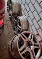 Mercedes Benz W220 S55 AMG velgen, Auto-onderdelen, Banden en Velgen, Ophalen, 18 inch, Zomerbanden, Velg(en)