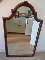 Prachtige antieke grote spiegel. 103 cm x 63 cm. Met kuif., Ophalen of Verzenden, Rechthoekig
