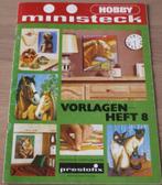 Ministeck Vorlagenheft nr 8 veel voorbeelden dieren, Ophalen of Verzenden, Zo goed als nieuw, Box-set