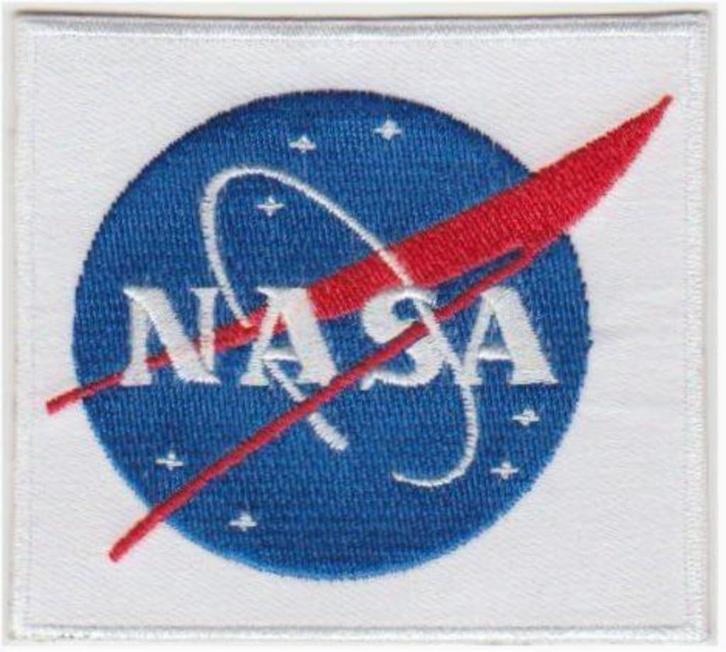 NASA stoffen opstrijk patch embleem #2, Verzamelen, Kleding en Patronen, Nieuw, Shirt, Ophalen of Verzenden