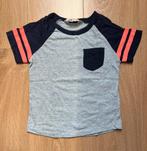 H&M shirt blauw/oranje maat 98/104, Kinderen en Baby's, Kinderkleding | Maat 98, Gebruikt, H&M, Ophalen of Verzenden, Shirt of Longsleeve