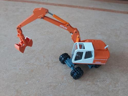 Atlas 1304 hydraulische mobiele bandenkraan van Conrad 1/50, Hobby en Vrije tijd, Modelauto's | 1:50, Nieuw, Hijskraan, Tractor of Landbouw