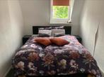 King size boxspring, Huis en Inrichting, Slaapkamer | Boxsprings, Zwart, Tweepersoons, Ophalen of Verzenden, Zo goed als nieuw