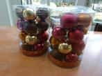 Kerstballen, rood goud brons bruin koper, 38 stuks, Diversen, Kerst, Nieuw, Ophalen of Verzenden