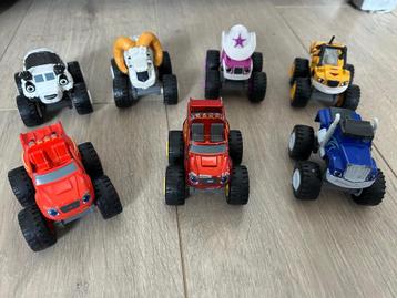 Blaze (monsterwielen) die-cast auto’s - Nick jr.	 beschikbaar voor biedingen