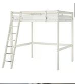 Ikea Stora hoogslaper wit, Gebruikt, Hoogslaper, Tweepersoons, 140 cm