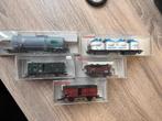 Fleischmann 5 Wagons 5480/-5843k-5354-5477-5351k in OVP, Gelijkstroom, Fleischmann, Wagon, Ophalen of Verzenden