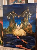 Olieverf op doek, Antiek en Kunst, Ophalen of Verzenden