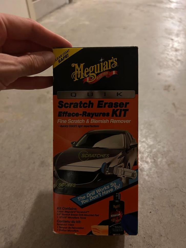Meguiar's Quik Scratch Eraser Kit - Krasverwijderaar Set, Auto diversen, Onderhoudsmiddelen, Ophalen of Verzenden