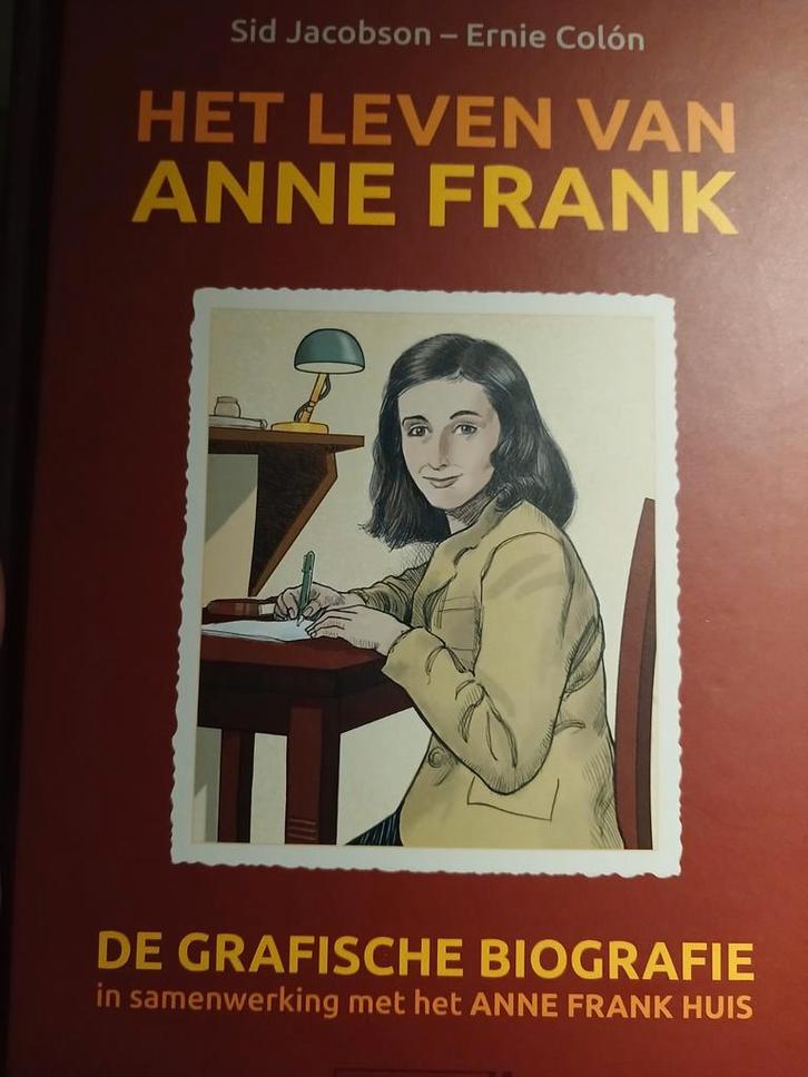 Sid Jacobson - Het leven van Anne Frank, Boeken, Stripboeken, Zo goed als nieuw, Eén stripboek, Ophalen of Verzenden