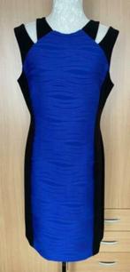 Joseph Ribkoff blauw/zwarte jurk maat 42[v], Kleding | Dames, Jurken, Blauw, Maat 42/44 (L), Ophalen of Verzenden, Zo goed als nieuw