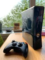 Xbox 360 Slim 250 gb, 250 GB, Met 1 controller, Gebruikt, 360 S