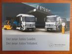 Mercedes-Benz Antos Loader, Antos Volumer (mei 2012), Ophalen of Verzenden, Nieuw, Mercedes