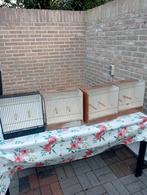 Tentoonstelling/vervoer kooien, Ophalen, Gebruikt, Hout, Vogelkooi