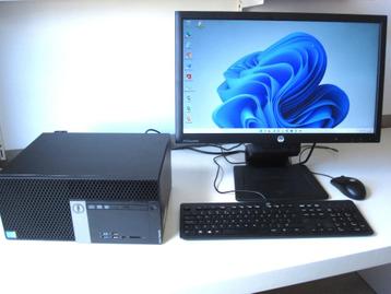 Dell Optiplex 7040 i5-6500 16gb 256gb SSD + 500gb HDD + 23" beschikbaar voor biedingen