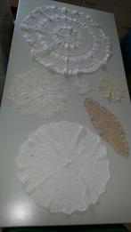 verfijnd HAAKWERK en/of kantklossen 6 stuks Verzenden mog., Antiek en Kunst, Ophalen