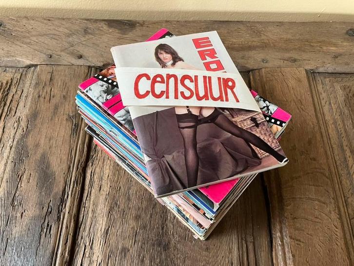 Een stapel (3 kilo) vintage mannenbladen, eind vorige eeuw, Boeken, Tijdschriften en Kranten, Gelezen, Overige typen, Ophalen of Verzenden