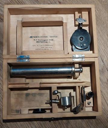 Oude oogmeet instrument may ophthalmoscop berlin jaren 30/40 beschikbaar voor biedingen