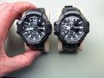 2 Casio G-Shock GA-1100 Gravitymaster horloges, Sieraden, Tassen en Uiterlijk, Horloges | Heren, Verzenden, Zo goed als nieuw