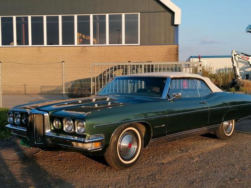 1970 Pontiac Bonneville Convertible 455 cid V8 Aut, Auto's, Oldtimers, Bedrijf, Benzine, Cabriolet, Geïmporteerd, Groen, Ophalen