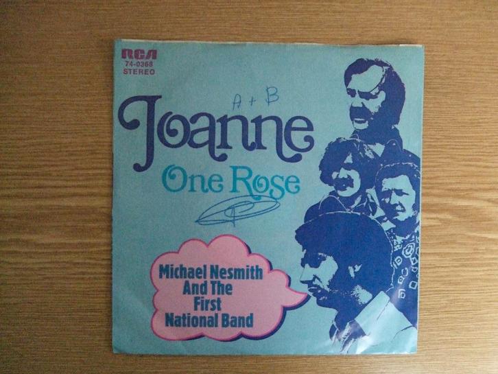 MICHAEL NESMITH    JOANNE / ONE ROSE, Cd's en Dvd's, Vinyl Singles, Zo goed als nieuw, Single, Pop, 7 inch, Ophalen of Verzenden