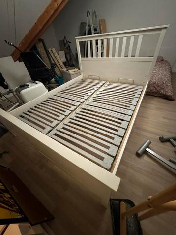 Ikea Bedframe 160x200 + Slattenbodem - afbeelding 3