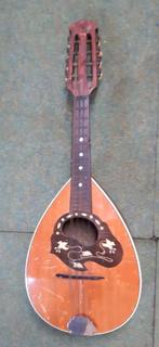 Antieke Mandoline met goede snaren, prachtig geluid, Muziek en Instrumenten, Ophalen of Verzenden, Gebruikt