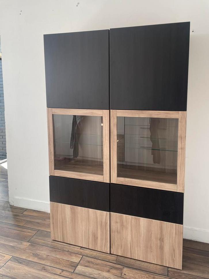 Prachtige besta kast met lades en deuren. 193H120B41D, Huis en Inrichting, Kasten | Wandmeubels, Zo goed als nieuw, Minder dan 150 cm
