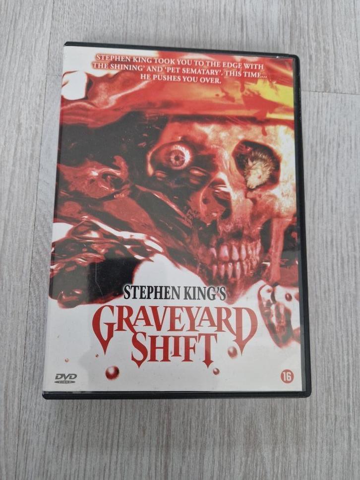 DVD Stephen King's Graveyard Shift, Cd's en Dvd's, Dvd's | Horror, Gebruikt, Monsters, Vanaf 16 jaar, Ophalen