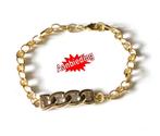 MOEDERDAG armband jasseron armband met fantasie tussenstuk, Sieraden, Tassen en Uiterlijk, Armbanden, Marktplaats@koningsieraden.nl