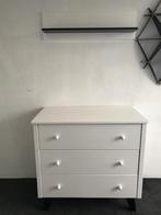 Commode met boord (zwart-wit), 90 tot 105 cm, 50 tot 70 cm, Zo goed als nieuw, Ophalen