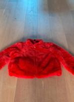Imitatie bont jasje, Ophalen of Verzenden, Zo goed als nieuw, Maat 38/40 (M), Rood