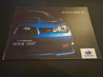 Brochure Subaru Impreza WRX STI 2007 beschikbaar voor biedingen