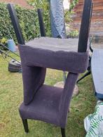 Zwarte stoelen met chair cover, Minder dan 50 cm, Minder dan 75 cm, Nieuw, Ophalen of Verzenden