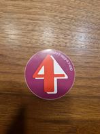 4154 Dance4Life Sticker, Ophalen of Verzenden, Zo goed als nieuw, Sticker