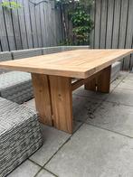 Massief teakhouten lounge dining tafel Kees Smit/AVH outdoor, Ophalen, Zo goed als nieuw, Rechthoekig, Teakhout