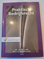 Praktisch Bedrijfsrecht - Fiers & van Oosterhout, Ophalen of Verzenden, Zo goed als nieuw, HBO, Mr. J.W.J Fiers, MBA, Mr. L. van Oosterhout, MSc