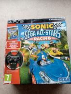 Sonic Sega all star Racing, compleet met stuur en orginele d, Spelcomputers en Games, Games | Sony PlayStation 3, Ophalen of Verzenden