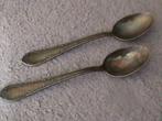 2 antieke zilveren dessertlepels, Antiek en Kunst, Ophalen of Verzenden