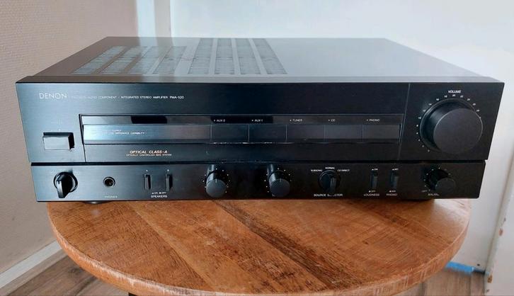 Denon PMA-520 klasse A versterker, Audio, Tv en Foto, Versterkers en Receivers, Gebruikt, Stereo, 60 tot 120 watt, Denon, Ophalen