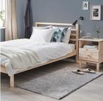 2x IKEA STOENSE 80x150 laagpolig vloerkleed, middengrijs, Huis en Inrichting, Stoffering | Tapijten en Kleden, Gebruikt, 100 tot 150 cm