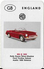 K31 autokaartje mg b 1800, Ophalen of Verzenden, Zo goed als nieuw, Auto's