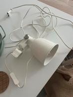 Witte IKEA HEKTAR klemlamp, Ophalen of Verzenden, Gebruikt, Metaal