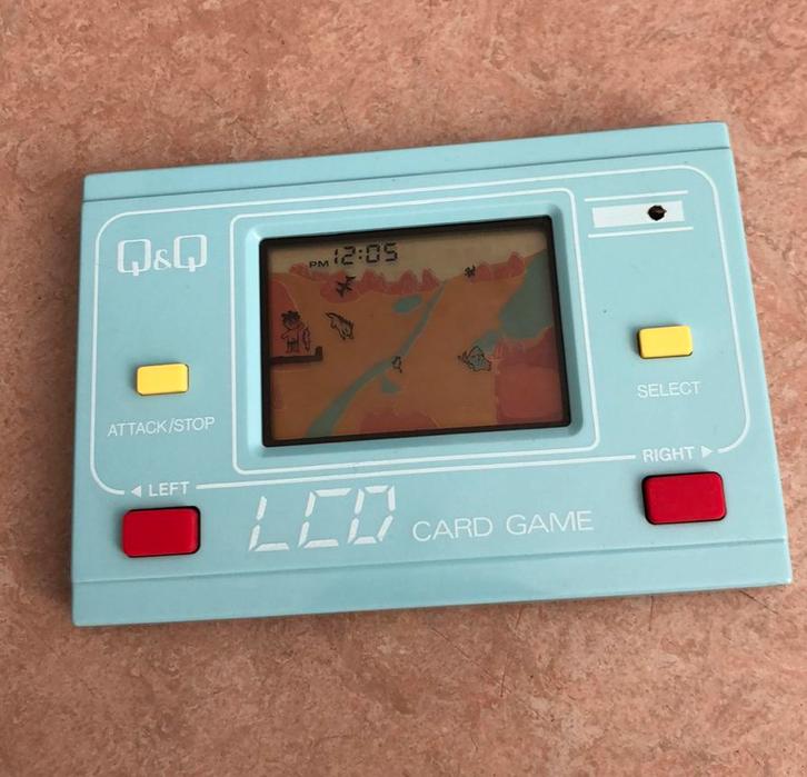 Q&Q LCD card game, Spelcomputers en Games, Games | Overige, Zo goed als nieuw, 1 speler, Vanaf 3 jaar, Ophalen of Verzenden