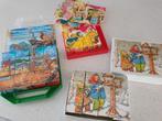 3 blokken puzzels, Vintage o.a. Disney, Sprookjes, Ophalen, Gebruikt