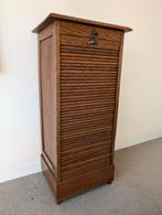 ANTIEK EIKEN ROLDEURKAST, Ophalen