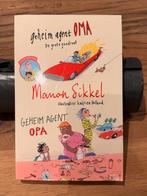 Leesboek: Geheim Agent Oma - Manon Sikkel, Ophalen of Verzenden, Zo goed als nieuw, Fictie algemeen