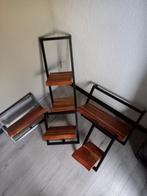 Mangohouten wandplanken., Ophalen of Verzenden, Gebruikt