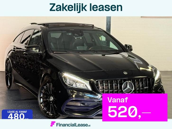 Mercedes CLA 45 AMG Shooting Brake 4MATIC Pano|Leer|381PK, Auto's, Mercedes-Benz, Bedrijf, Lease, Financial lease, CLA, ABS, Achteruitrijcamera